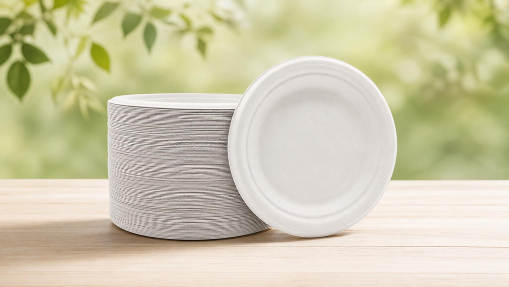 6-Zoll runde Bagasse-Teller